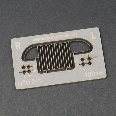 GMC CCKW 352/353 front grill (asymmetrical)