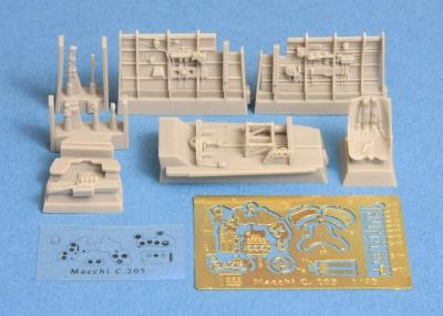 Macchi C205 Veltro cockpit set
