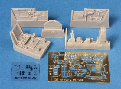 Messerschmitt Bf-109G-10 cockpit set