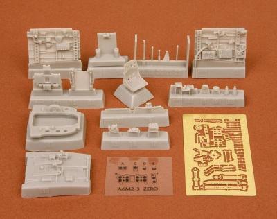 A6M2 Zero (zeke) cockpit set