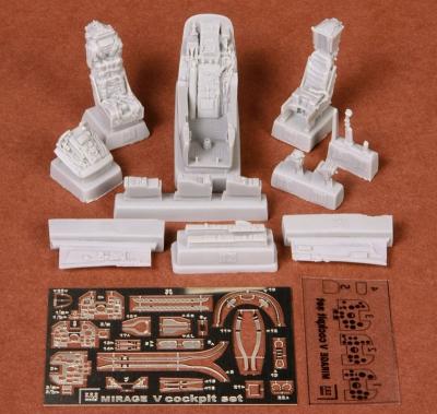 Mirage 5 cockpit set 