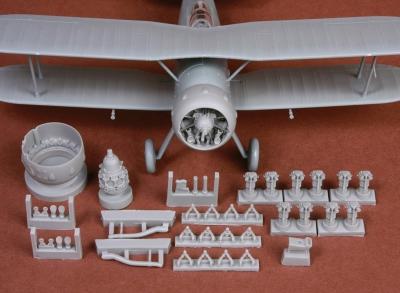 Gloster Gladiator Mk.I/Mk.II engine & cowling