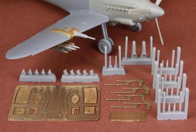 Wing Cannon & Rocket set for HA-1112 Tripala/Buchon Spanish