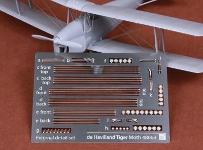 De Havilland DH-82 Tiger Moth rigging wire set