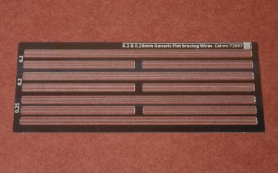 Generic Flat Rigging wires (0.2-0.25 mm)

