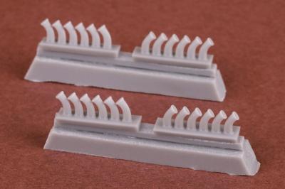 De Havilland Mosquito B Mk.XVI Exhaust set for Airfix kit