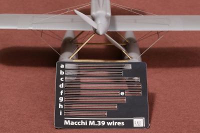 Macchi M 39 rigging wire set for SBS Model kit