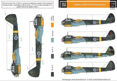 Junkers Ju-88 A-4 in Finnish service (WW II)