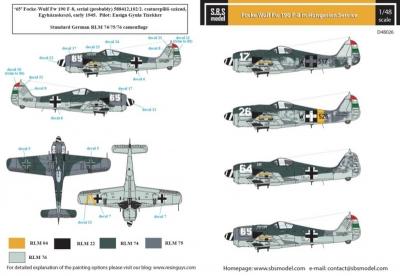 Focke-Wulf Fw-190 F-8 in Hungarian Service