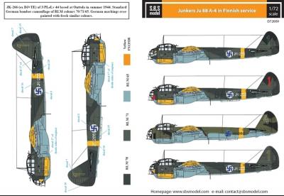 Junkers Ju-88 A-4 in Finnish service (WW II)