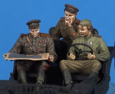 Soviet Jeep Crew