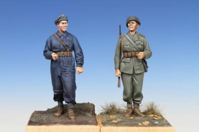 Swedish Tank Crewman & Infantry Soldier (WW II)