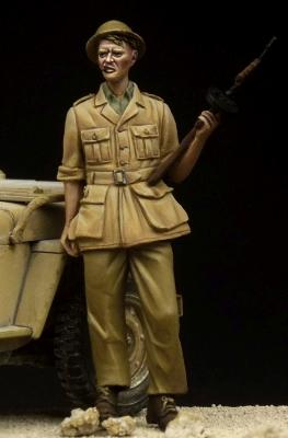 British Tommy Western Desert (WW II)