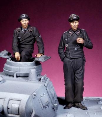 German Waffen SS/Heer Tank/SPG Crew (WW II)