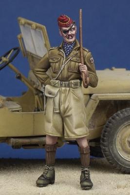 British Hussar Officer (WW II)