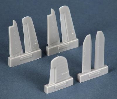 F4U-1D corsair control surfaces for Tamiya kit