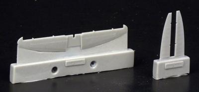 Ki-27 control surface for the ICM kit