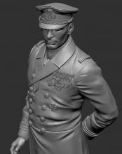 Austro-Hungarian Naval Officer (WW I) - von Banfield x 2 figures
