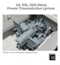 Sd.Kfz. 250 (Neu) Power transmission system