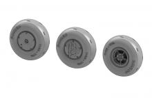 De Havilland DH-82A Tiger Moth wheel set 