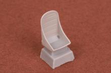 Curtiss P-36/H-75 seats (x2)  for Clear Prop Models kit