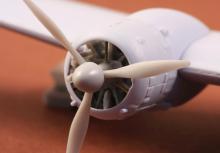 Bristol Blenheim propeller (Finnish version with VL spinner)
