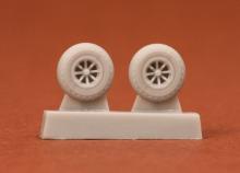 P-40N wheel set (27 diamond tread)
