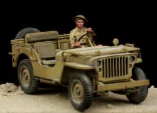 British Driver Western Desert (WW II)