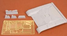 T-72M early front hull armour set - 2.