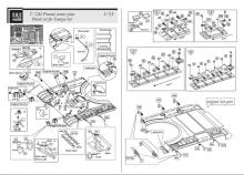 T-72M early front hull armour set - 3.