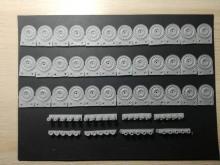 Sd.Kfz 182. 'King Tiger' roadwheel set - 10.