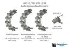 Sd.Kfz.11/Sd.Kfz. 251 late type steel tracks (Gummi. w 112g) - 2.
