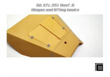 Sd.Kfz. 251. Ausf D. hinges and lifing hooks - 4.