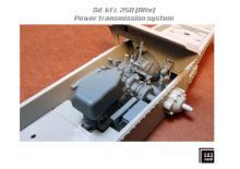 Sd.Kfz. 250 (Alte) Power transmission system - 1.