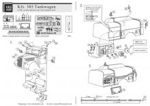 Kfz.385 Opel Blitz tankwagen detail set - 3.