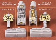 Mirage IIIE/R cockpit set - 1.