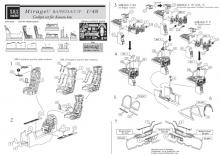 Mirage 5 cockpit set  - 5.