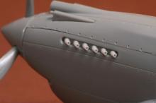 Curtiss P-40B exhaust set - 1.