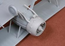 Gloster Gladiator Mk.I/Mk.II engine & cowling - 3.