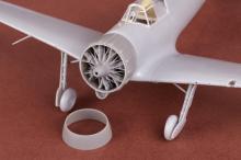 Bloch MB 151 & 152 engine with cowling set for Dora Wings - 3.