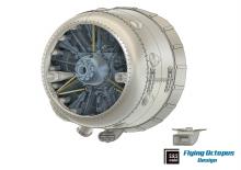 Westland Lysander Mk.I/III engine & cowling set  - 8.