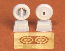 Gloster Gladiator wheels (spoked) - 1.