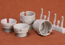Bristol Blenheim engine cowling + exhaust set - 2.