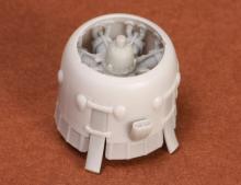Bristol Blenheim engine cowling + exhaust set - 4.
