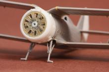 Polikarpov I-153 Chaika cowling + exterior set - 1.