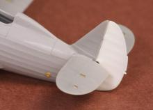 Polikarpov I-153 Chaika cowling + exterior set - 2.