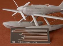 Macchi MC 72 bracing wire set - 1.