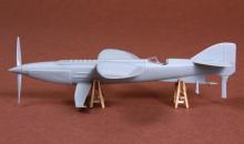 Piaggio PC-7 wooden trestle for SBS Model kit - 1.