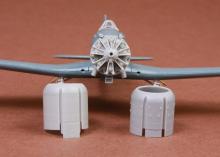 Fiat G.50/bis engine & cowling set - 1.