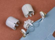 Fiat G.50/bis engine & cowling set - 3.